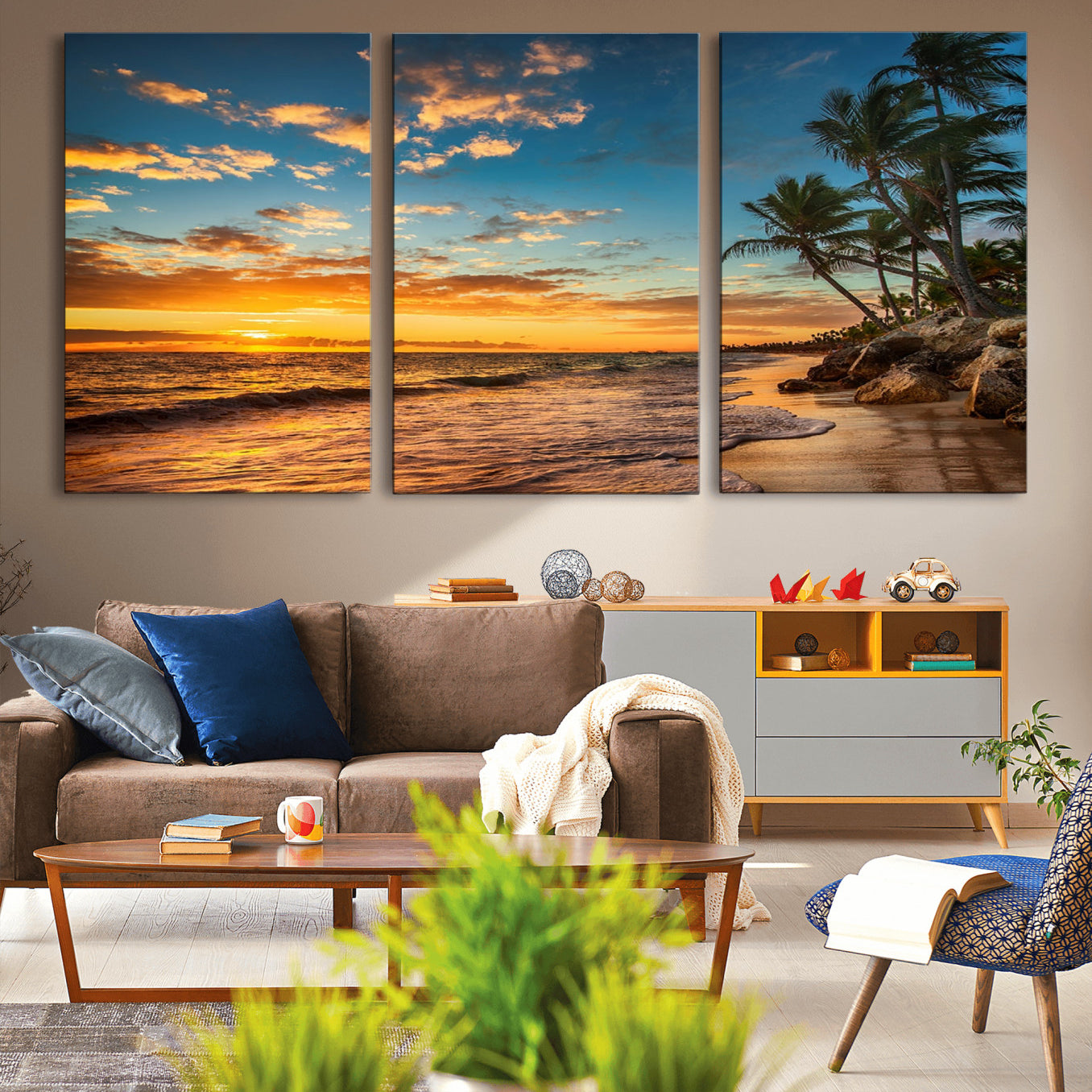 26281-MGV-CV-36X24-Sunset Wall Art Canvas Print