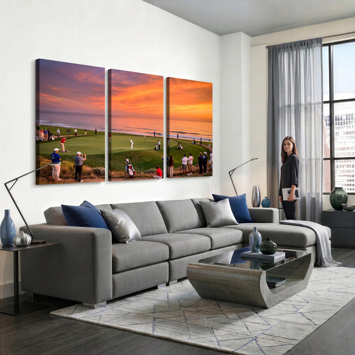 57561775-MGV-CV-36X24 - Stadium Wall Art Canvas Print