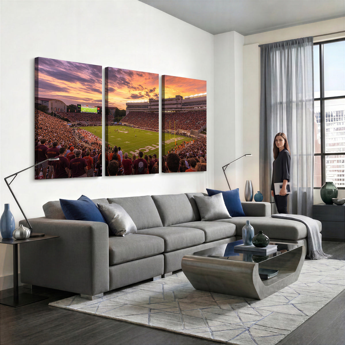 20221405-MGV-CV-36X24 - Stadium Wall Art Canvas Print