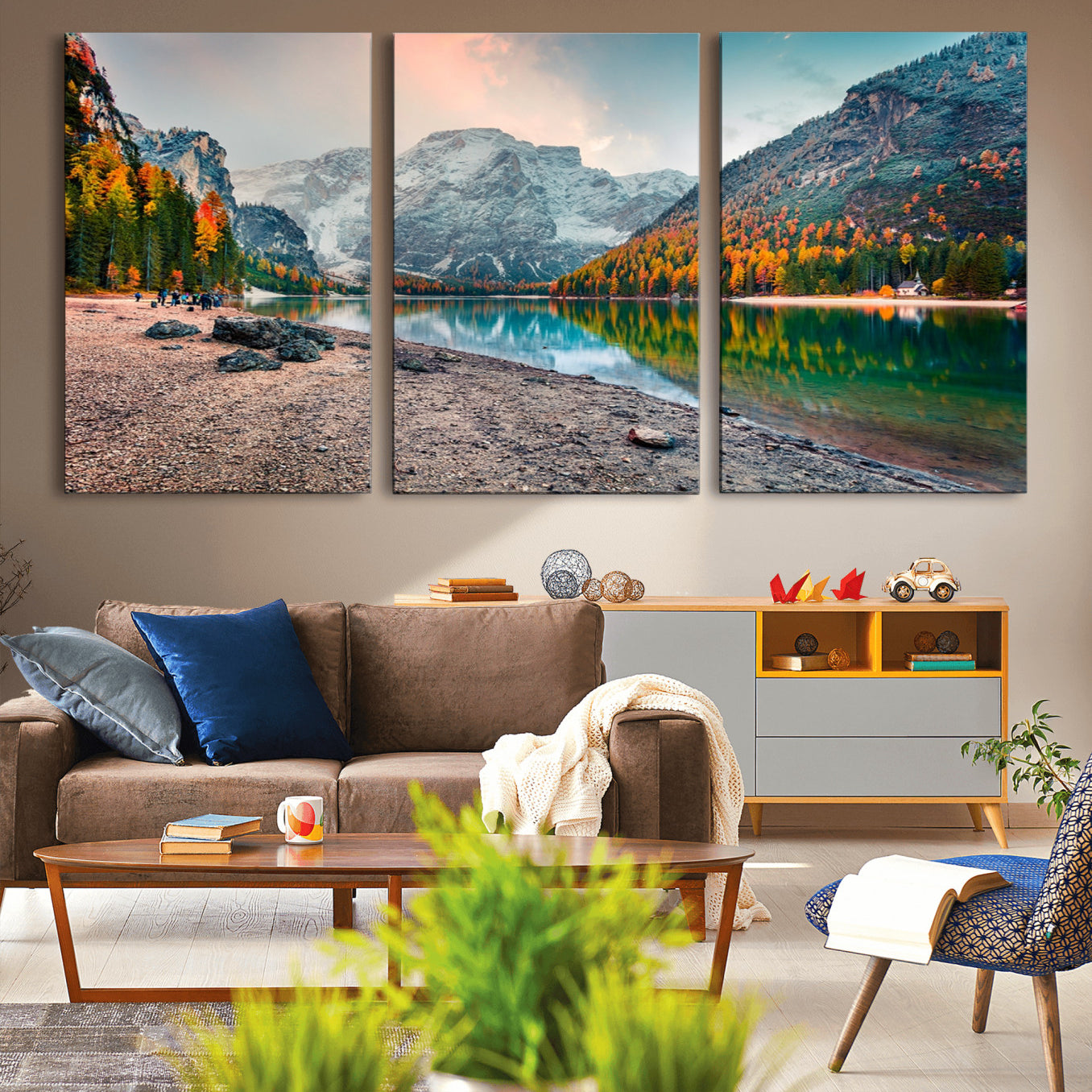 -Spectacular Autumn Wall Art Canvas Print