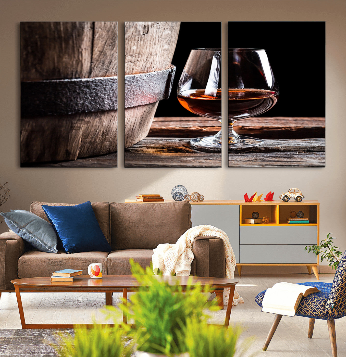 -Scots Whiskey Wall Art Canvas Print
