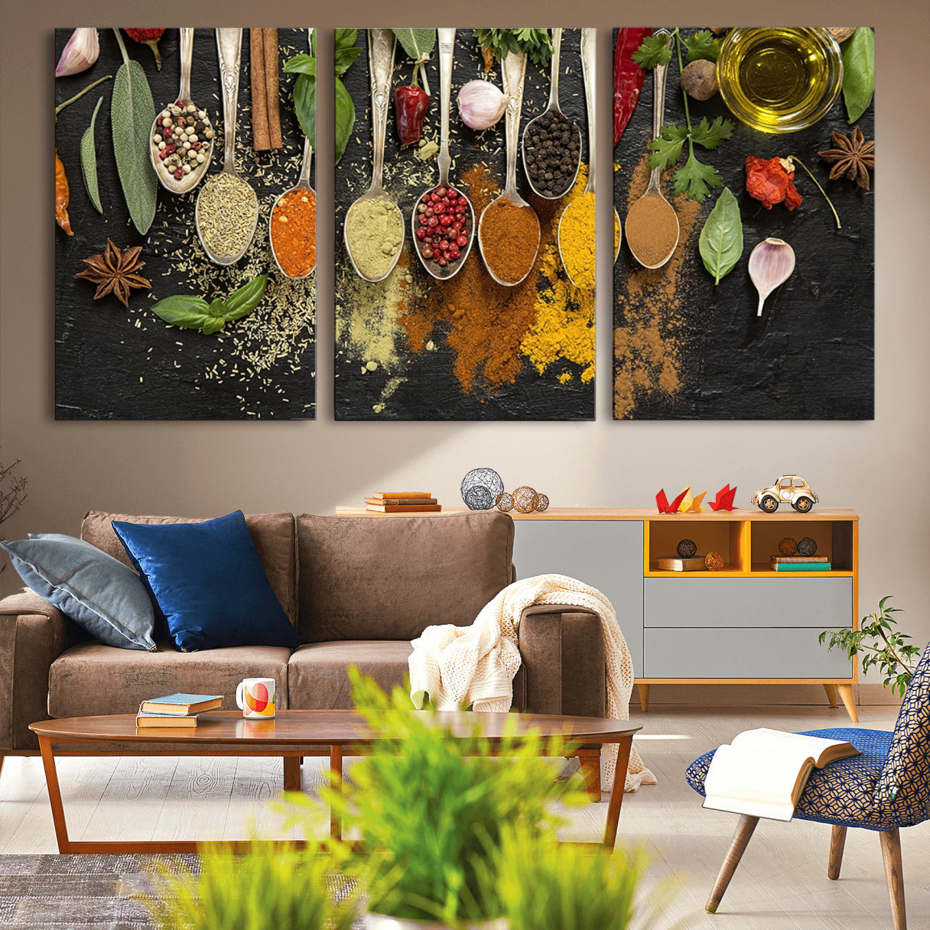 -Spices Wall Art Canvas Print