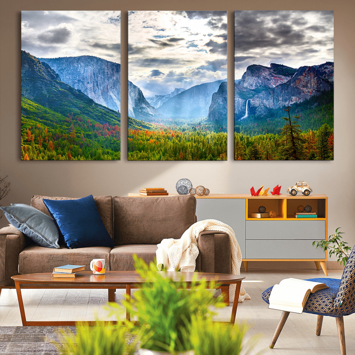 -Yosemite National Park El Capitan Landscape Wall Art, Yosemite National Park El Capitan Canvas Print