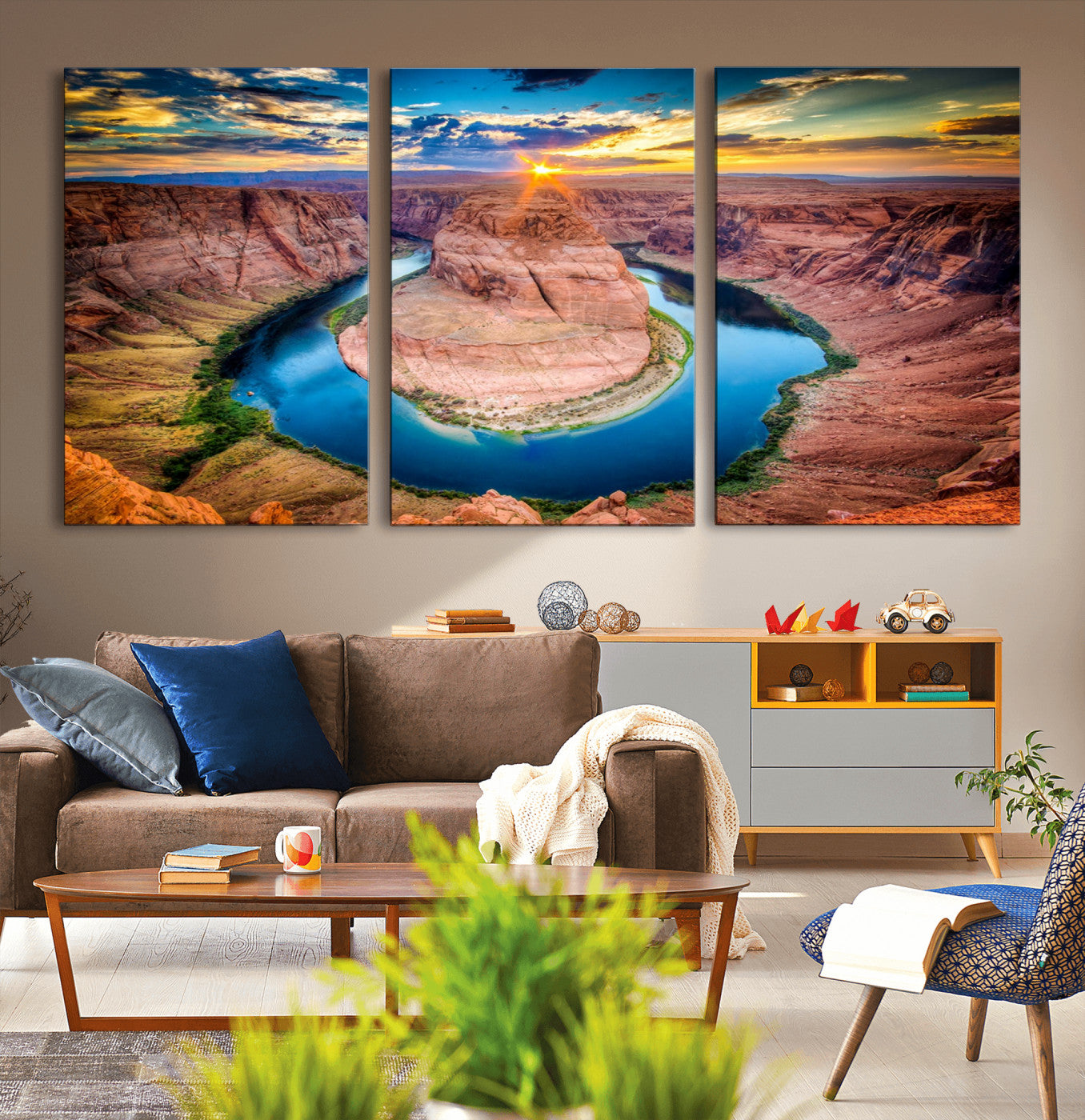 80407-MGV-CV-36X24-Grand Canyon Wall Art Canvas Print