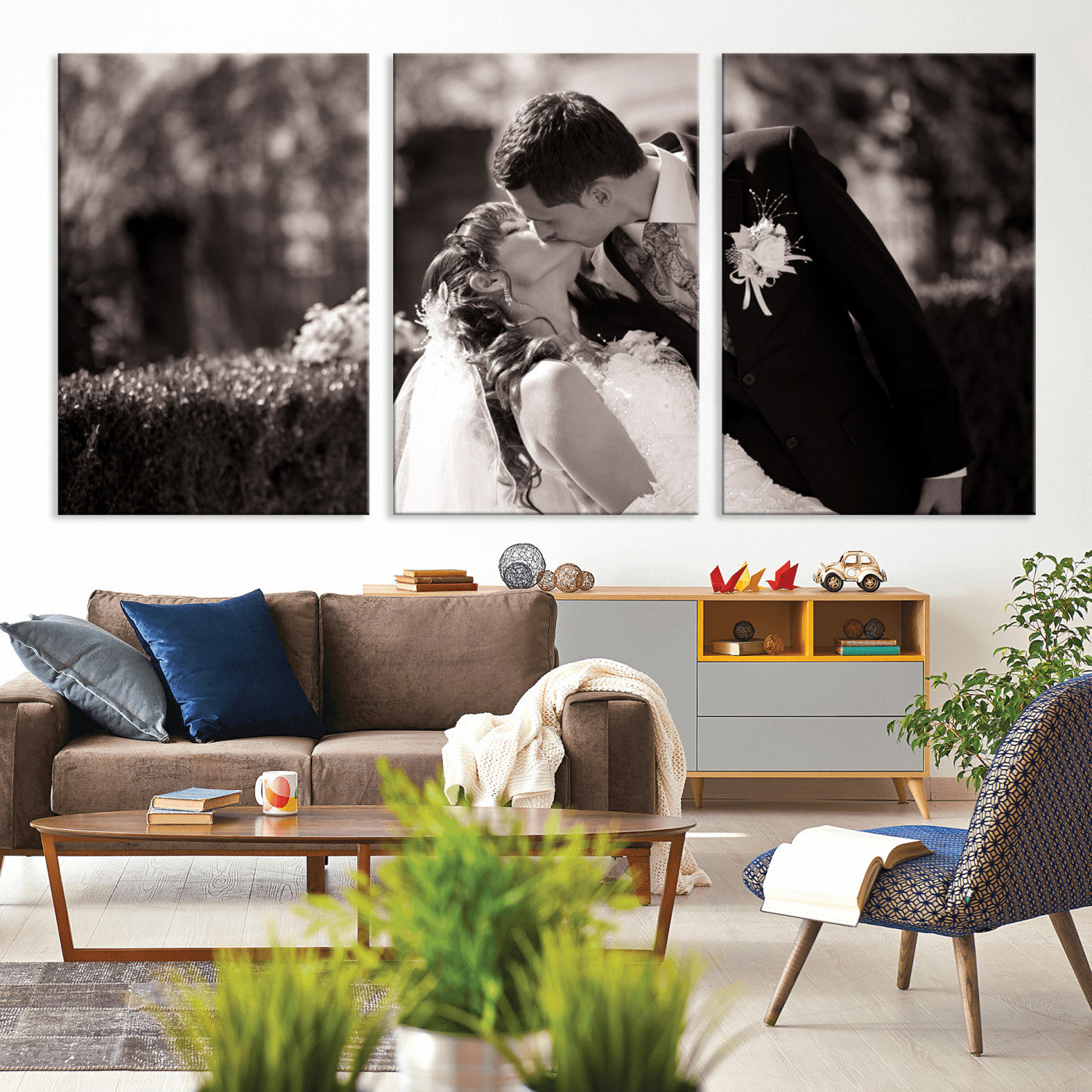-Create Your Own Photo Canvas Print - Personalized Wall Art for Home Decor Wall Art Print, Create
