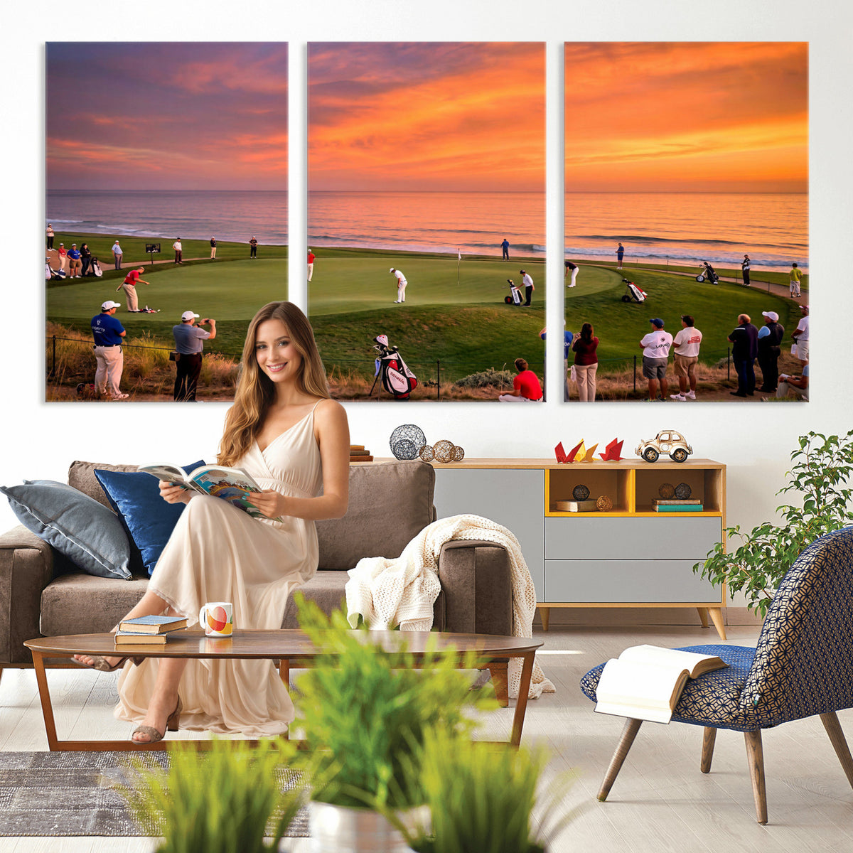 57561775-MGV-CV-36X24 - Stadium Wall Art Canvas Print