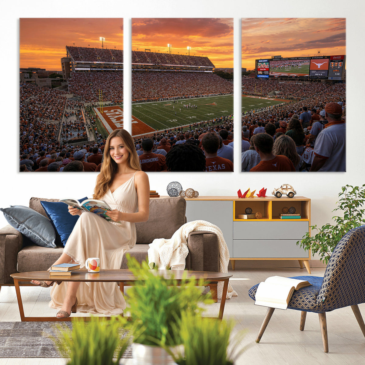 50466060-MGV-CV-36X24 - Stadium Wall Art Canvas Print