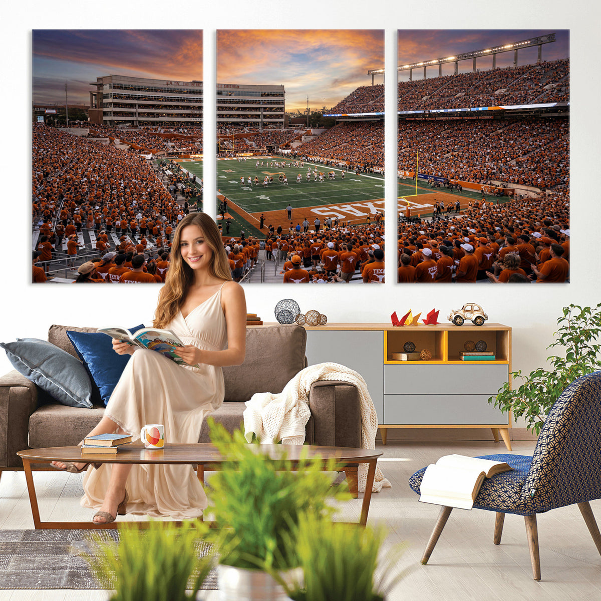 23560699-MGV-CV-36X24 - Stadium Wall Art Canvas Print