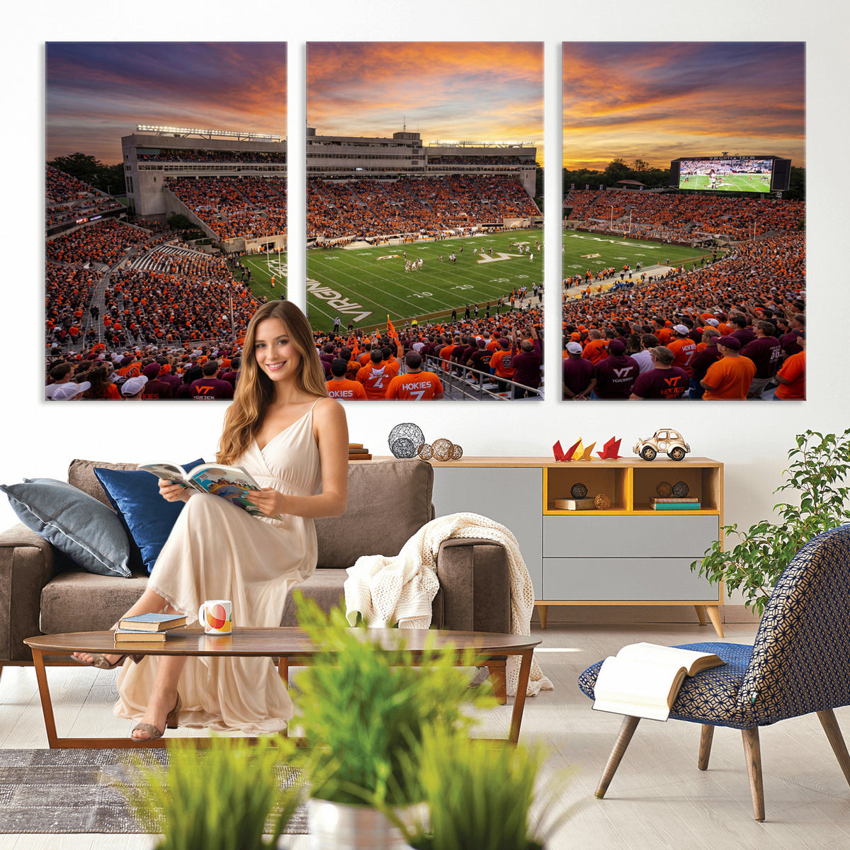 23178259-MGV-CV-36X24 - Stadium Wall Art Canvas Print