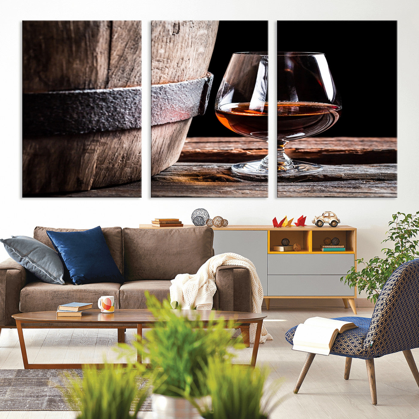 -Scots Whiskey Wall Art Canvas Print