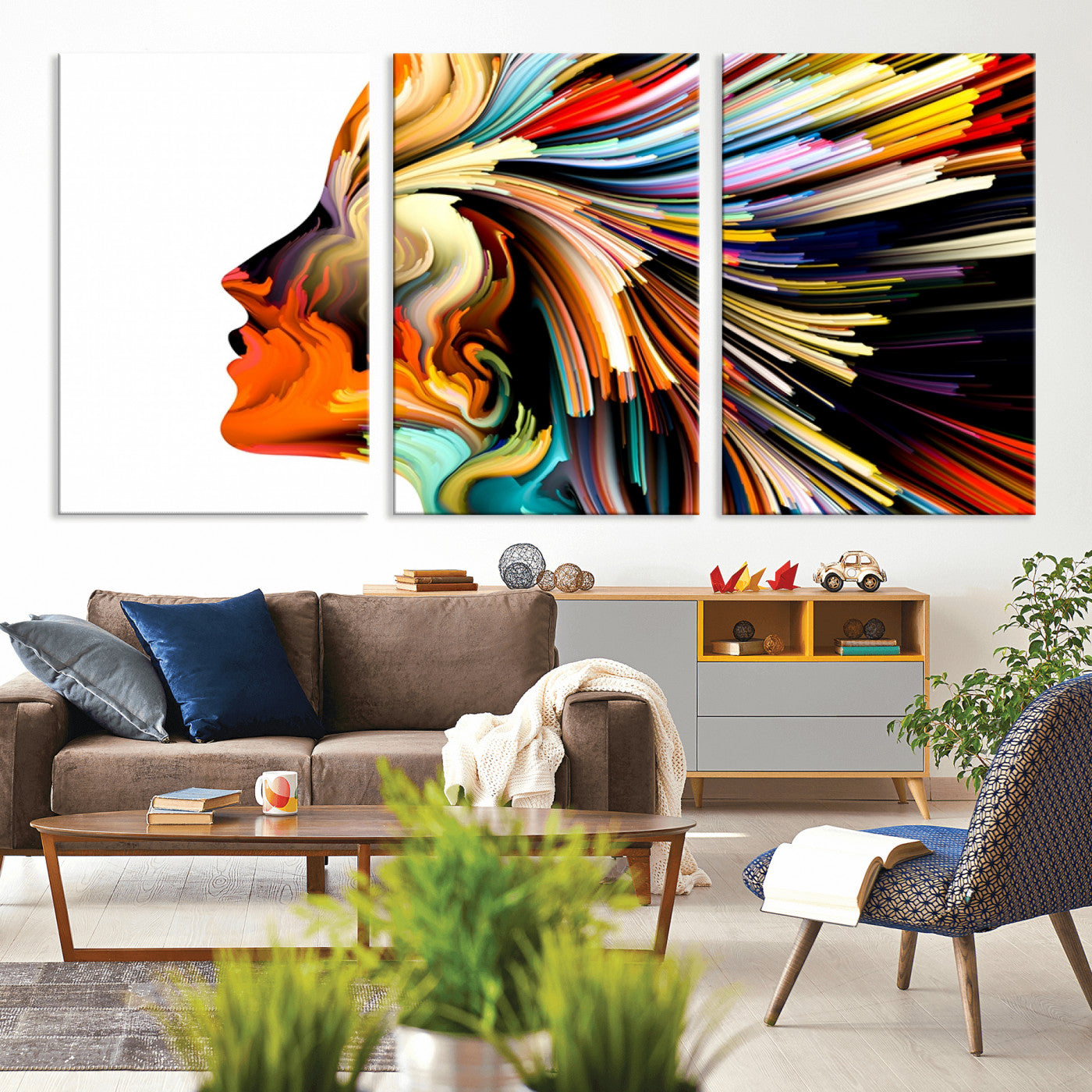 -Profile Colors Canvas Print