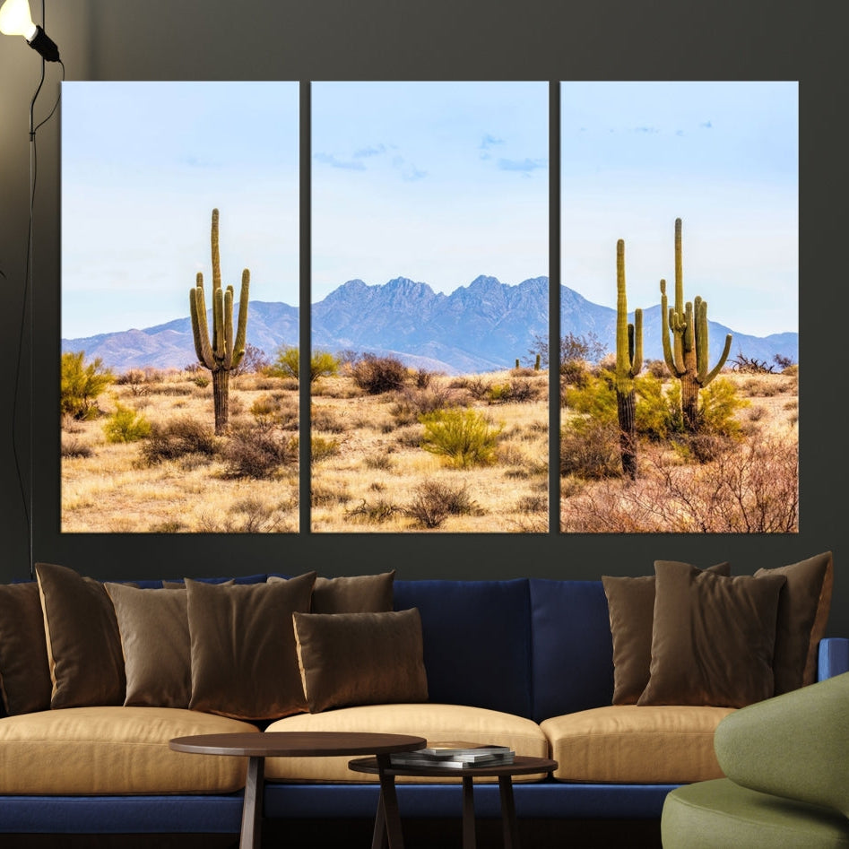 Edit-Images-Arizona Dessert Cactus Wall Art Canvas Print