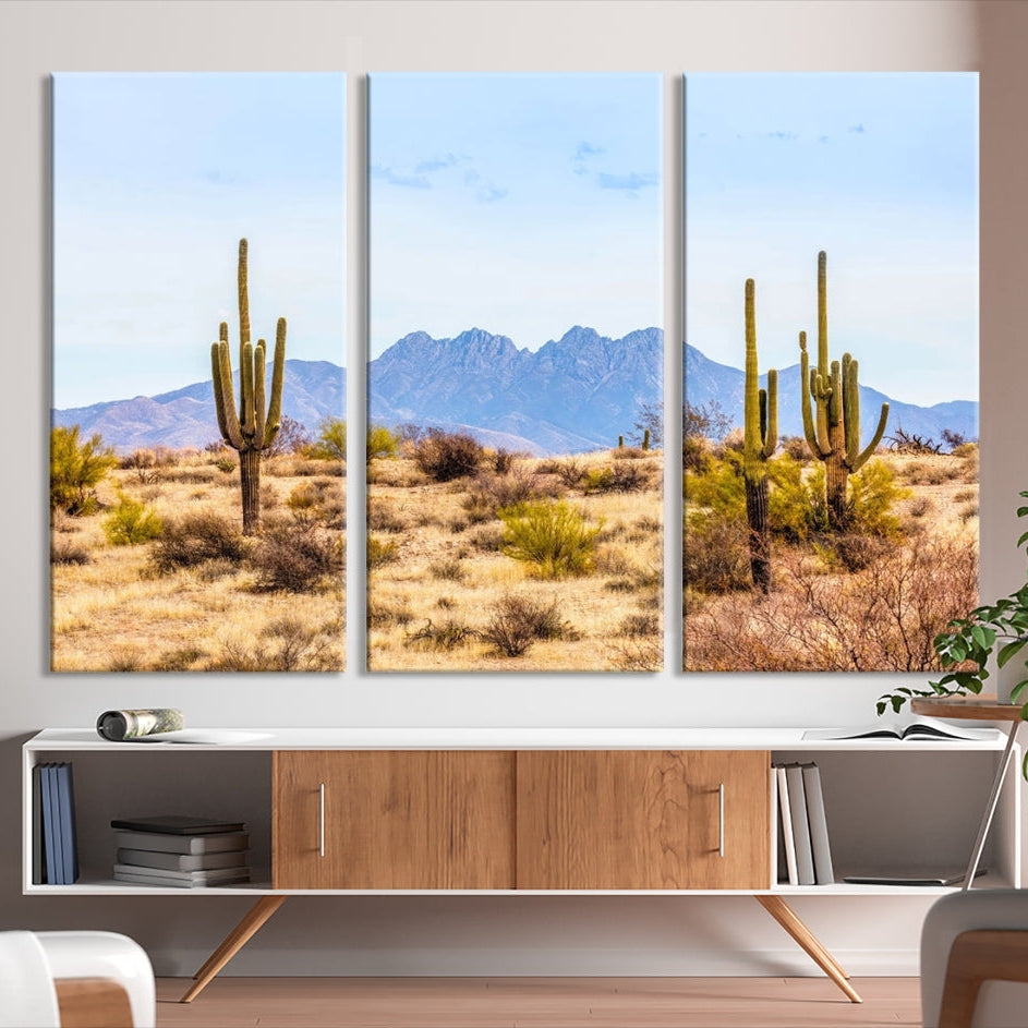 Edit-Images-Arizona Dessert Cactus Wall Art Canvas Print