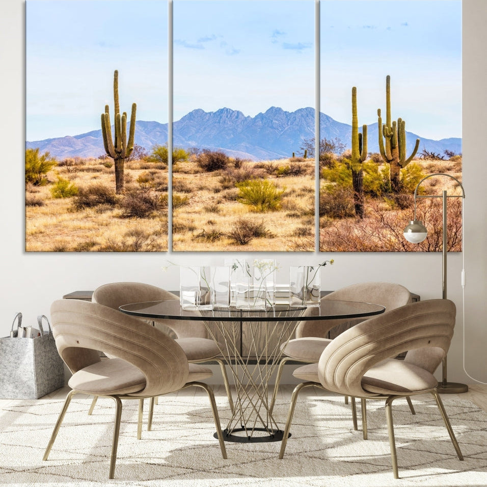 Edit-Images-Arizona Dessert Cactus Wall Art Canvas Print