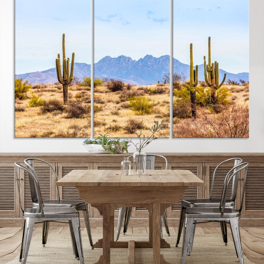 Edit-Images-Arizona Dessert Cactus Wall Art Canvas Print