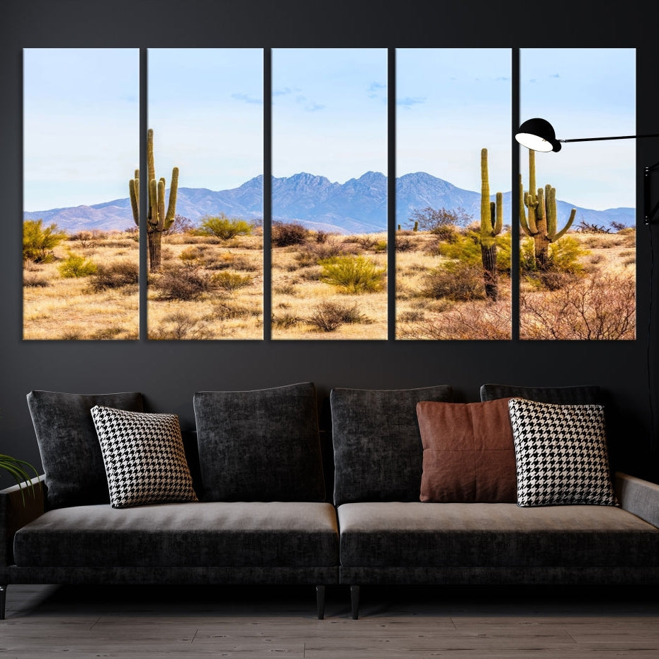 Edit-Images-Arizona Dessert Cactus Wall Art Canvas Print