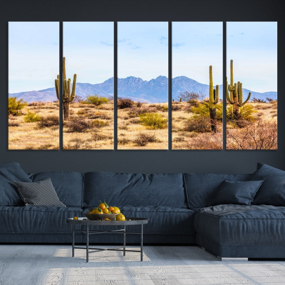 Edit-Images-Arizona Dessert Cactus Wall Art Canvas Print