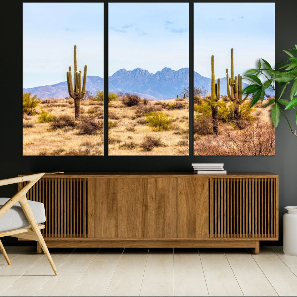 Edit-Images-Arizona Dessert Cactus Wall Art Canvas Print