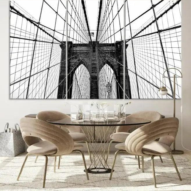 Edit-Images-Brooklyn Bridge Wall Art Canvas Print