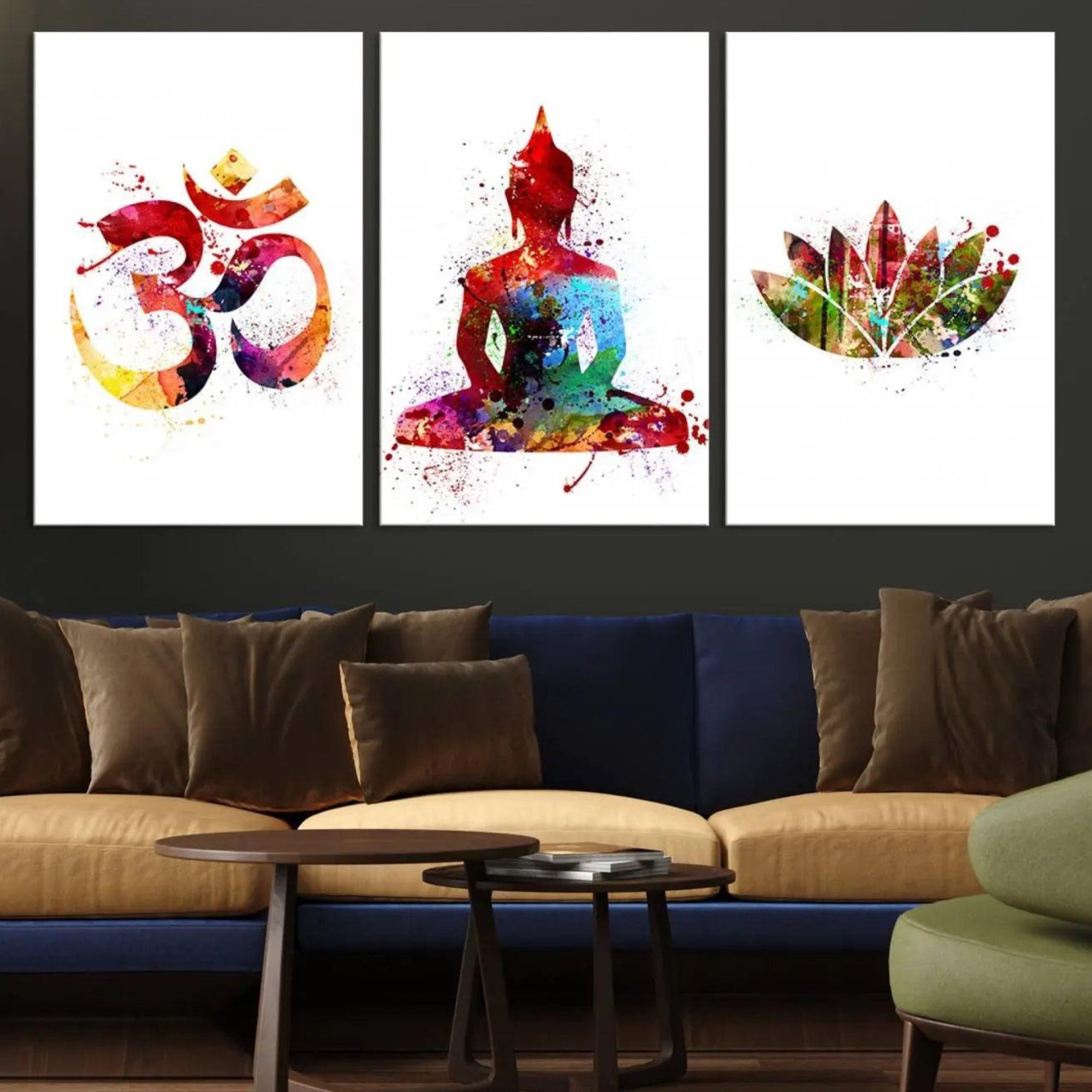 99038-MGV-CV-36X24-Buddha Canvas, Asian Wall Art, Yoga Medit Canvas Print