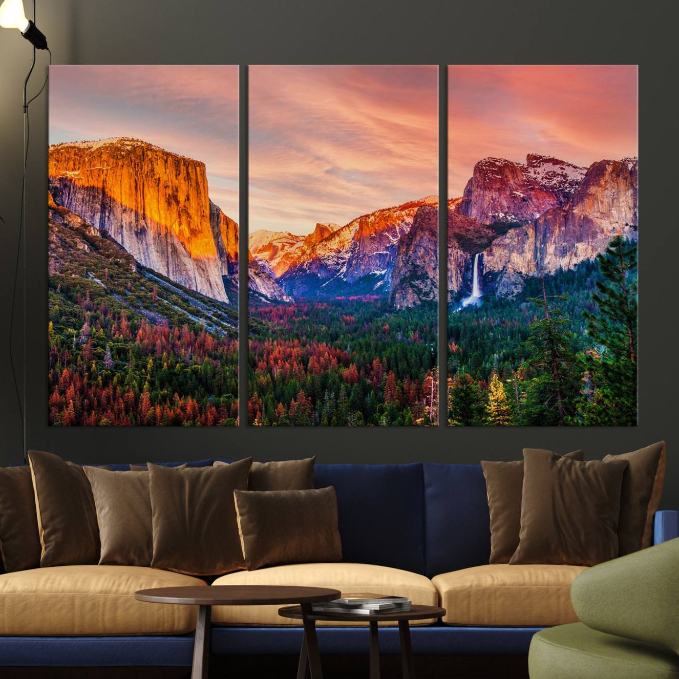-El Capitan Yosemite National Park Canvas Wall Art Print