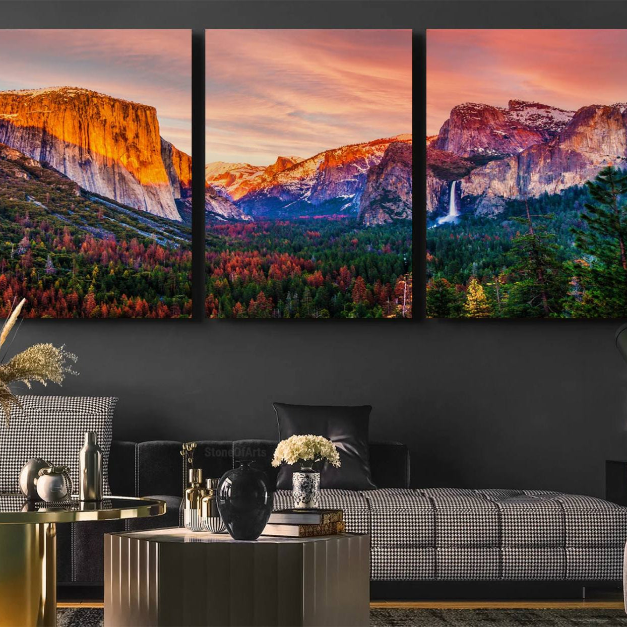 -El Capitan Yosemite National Park Canvas Wall Art Print