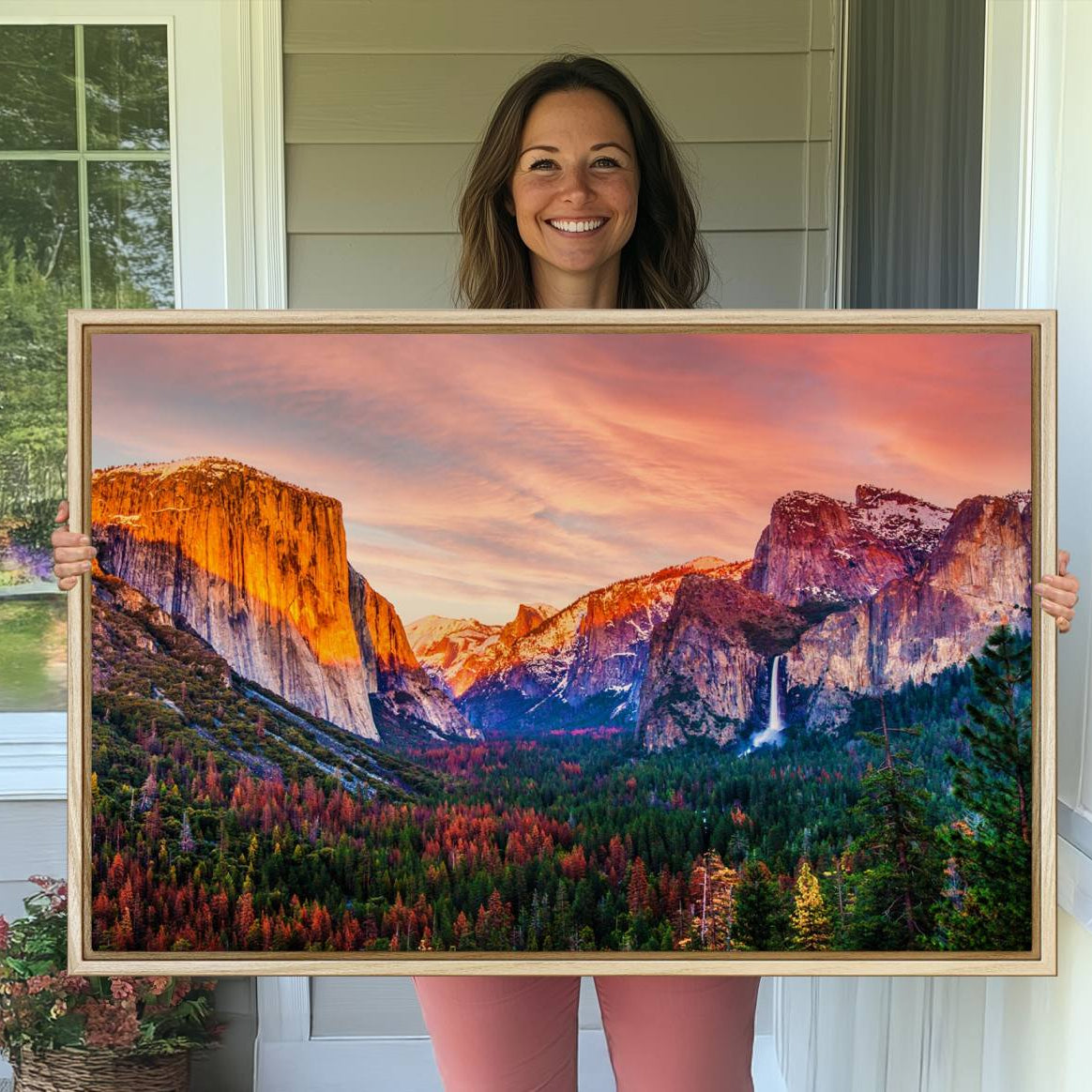 -El Capitan Yosemite National Park Canvas Wall Art Print
