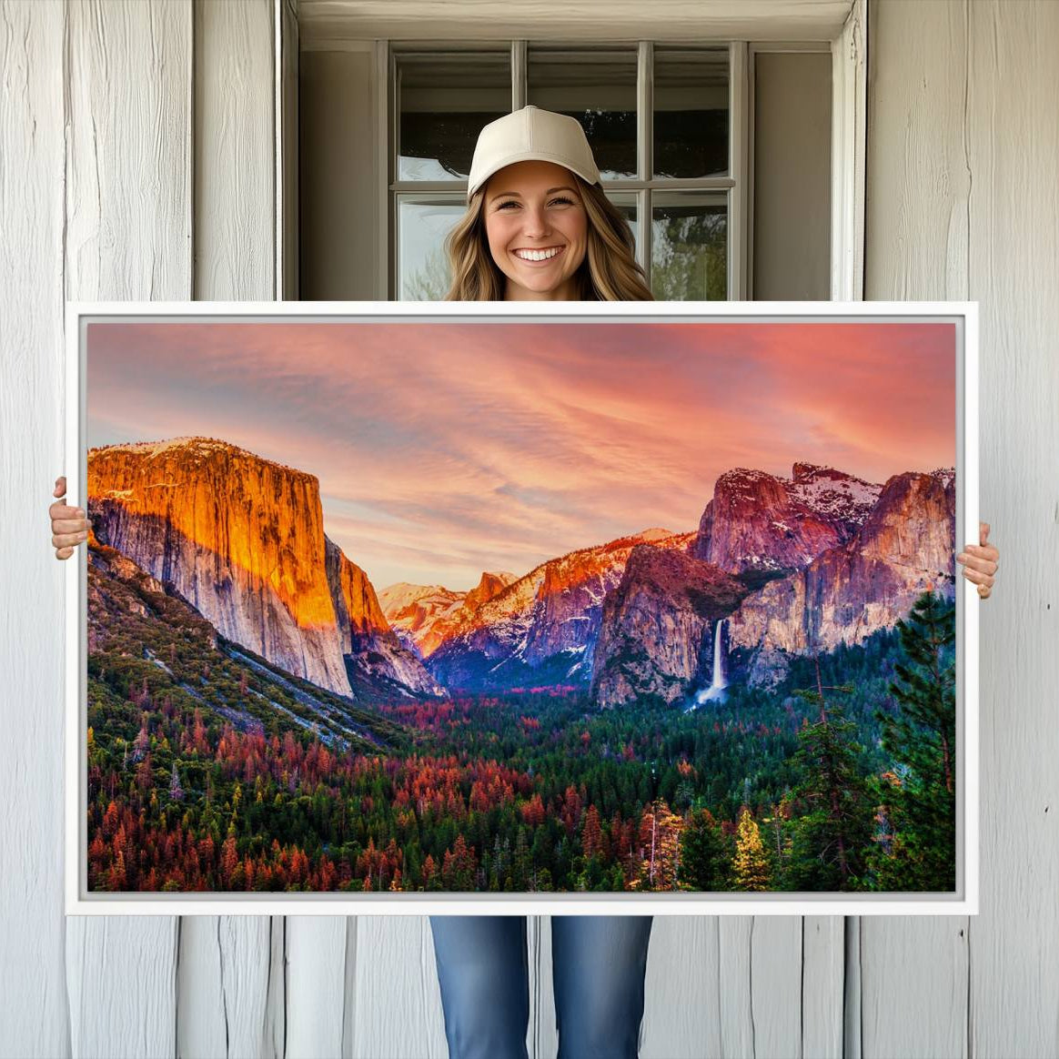 -El Capitan Yosemite National Park Canvas Wall Art Print