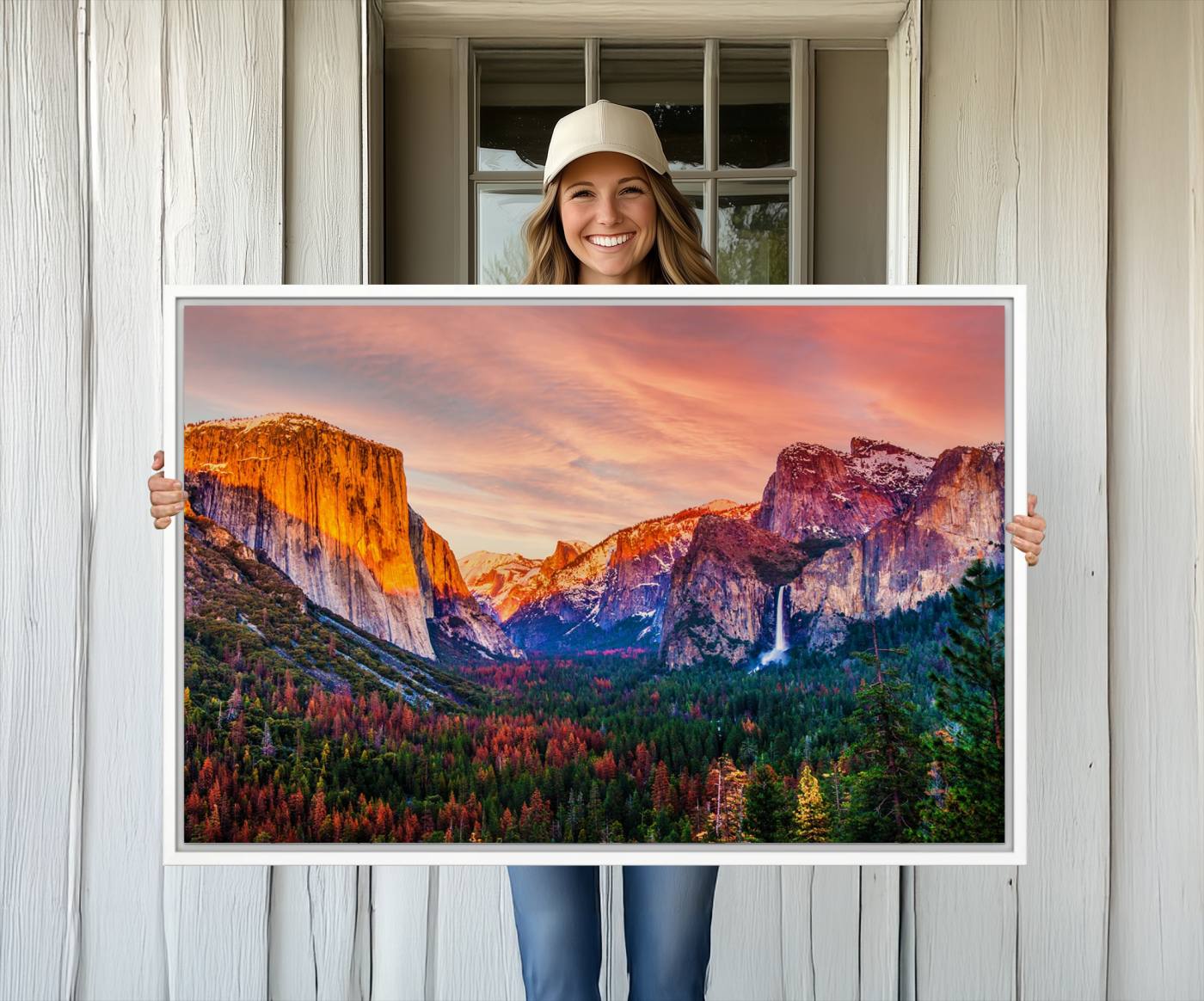 -El Capitan Yosemite National Park Canvas Wall Art Print