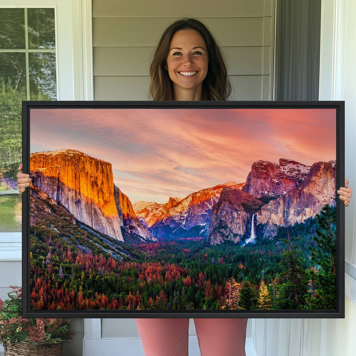 -El Capitan Yosemite National Park Canvas Wall Art Print