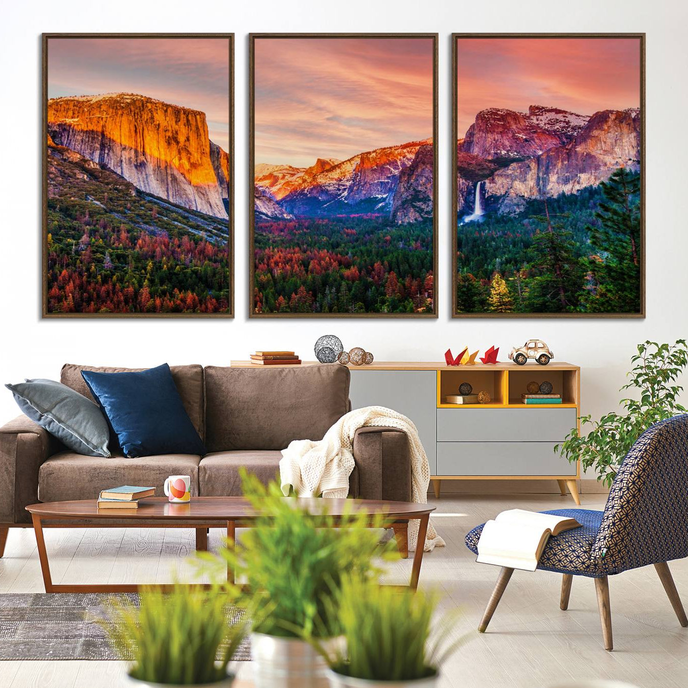 -El Capitan Yosemite National Park Canvas Wall Art Print