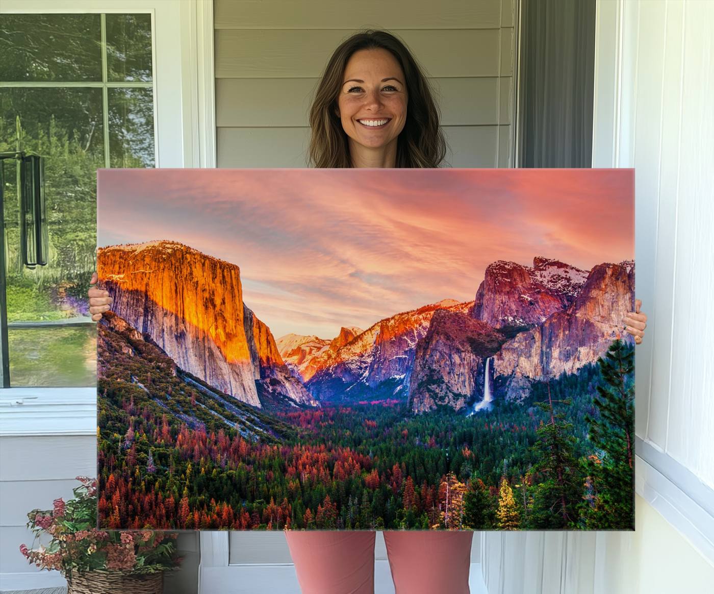-El Capitan Yosemite National Park Canvas Wall Art Print