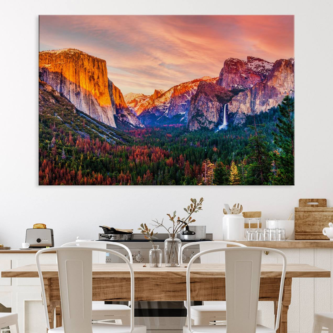 -El Capitan Yosemite National Park Canvas Wall Art Print