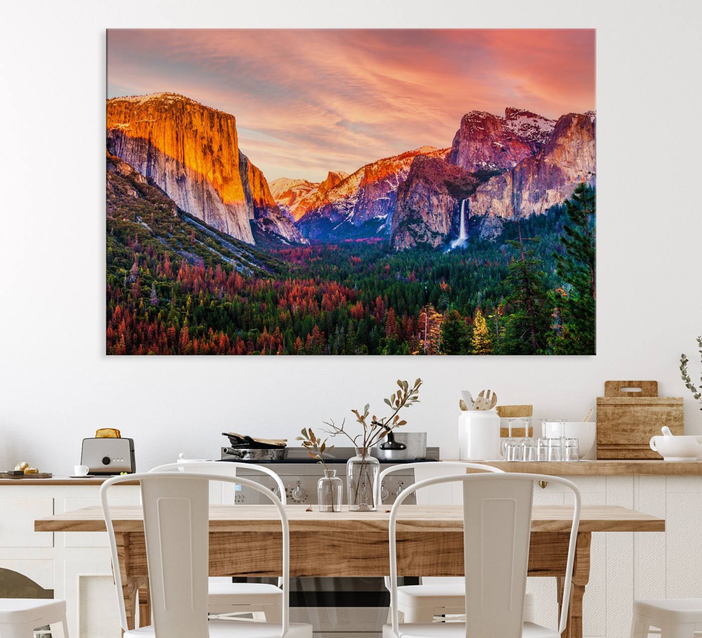 -El Capitan Yosemite National Park Canvas Wall Art Print
