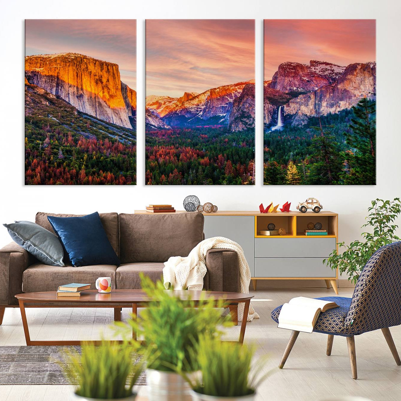 -El Capitan Yosemite National Park Canvas Wall Art Print