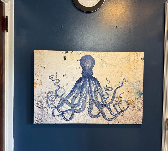Abstract Octopus Wall Art Print
