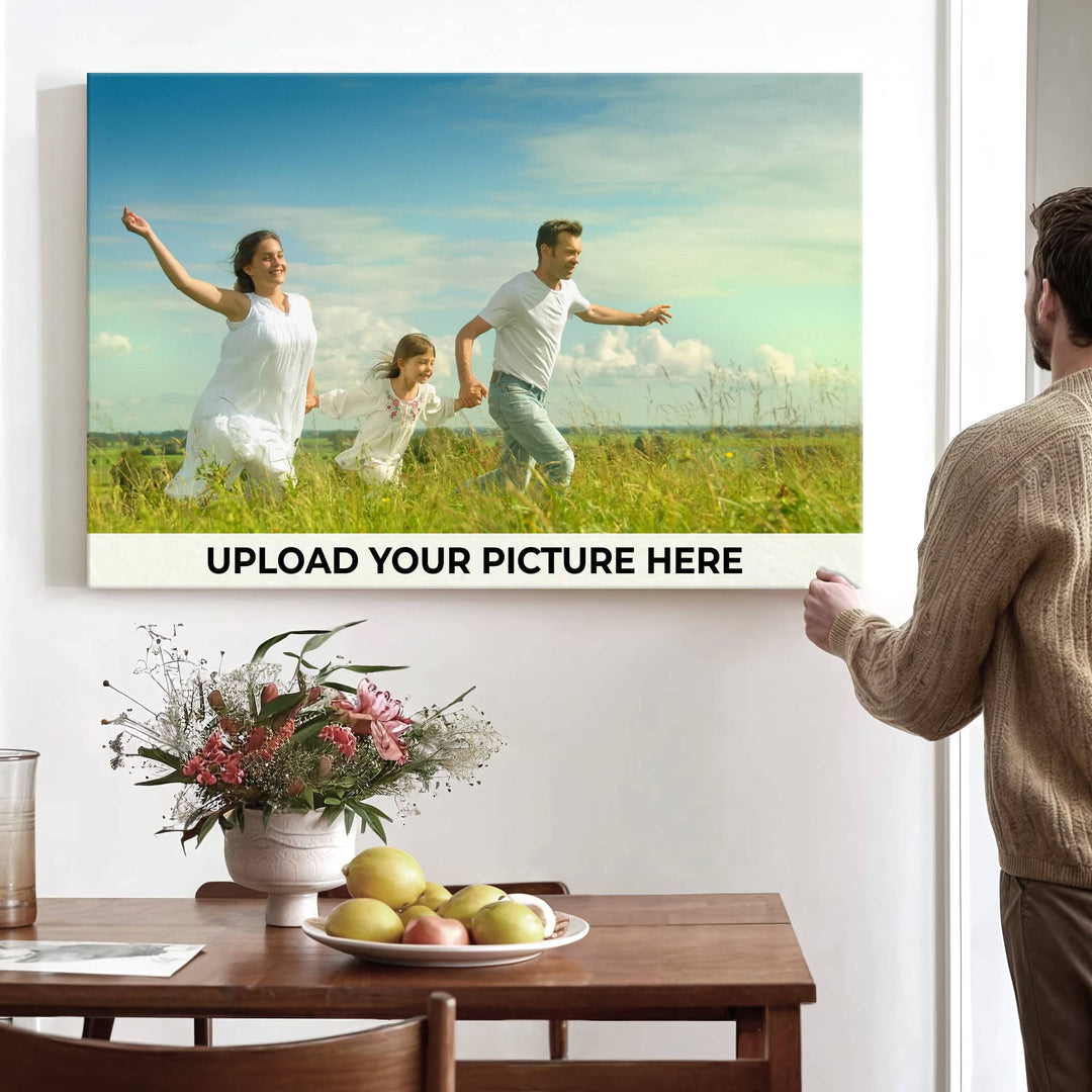 Custom Canvas Print - Personalized Wall Art for Home Decor Wall Art Print, Create Your Own Photo Canvas Print, Ready to Hang