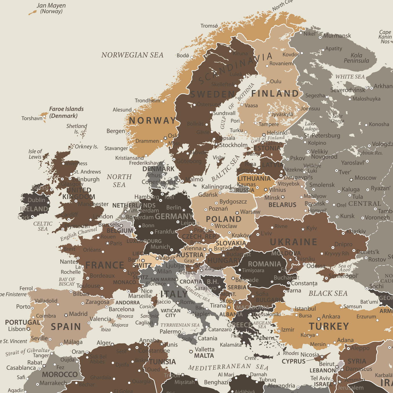 -Custom Push Pin World Map Print Personalized Canvas Wall Art Travel Memories Framed Gift for Couples for Home, Office