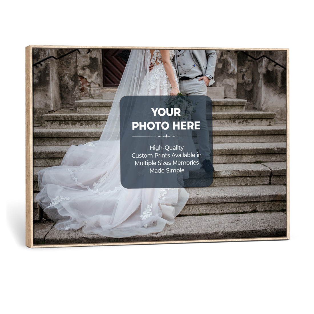 Create Your Own Canvas Print, Framed Personalized Photo Wall Art