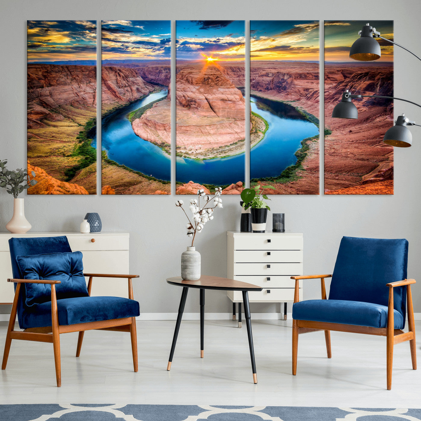 80407-MGV-CV-36X24-Grand Canyon Wall Art Canvas Print
