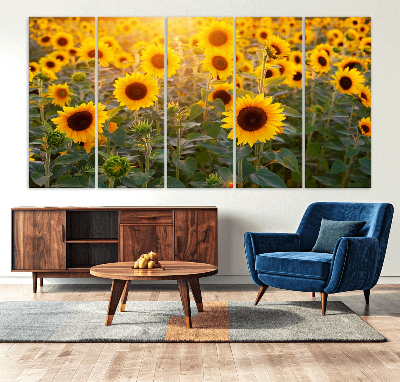 53685-MGV-CV-36X24-Sunflower Sunshine Wall Art Canvas Print