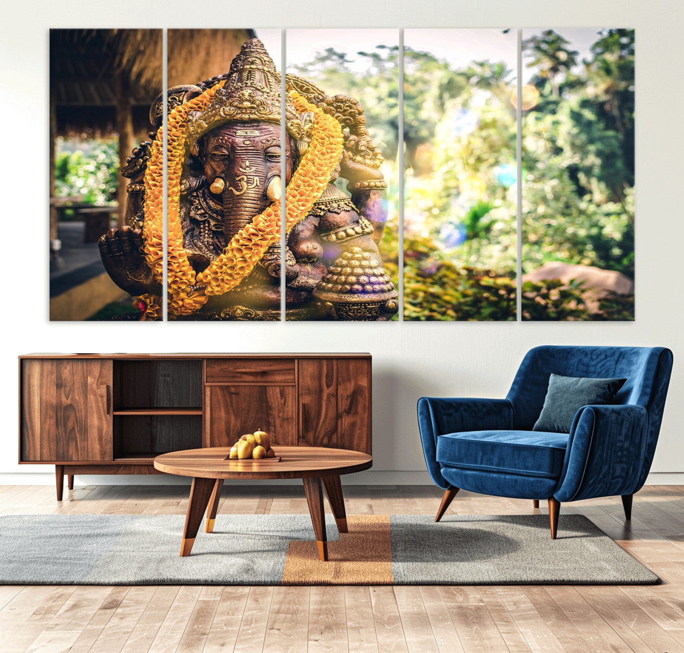 42278-MGV-CV-36X24-Hinduism Statue Wall Art Canvas Print