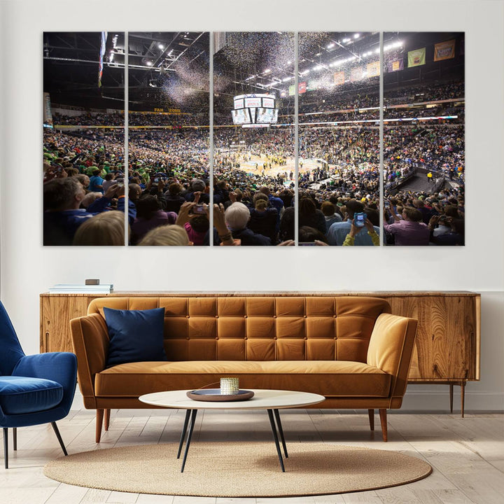 Bridgestone Arena Wall Art | Nashville Predators Hockey Team Print | Canvas Print | Ready to Hang | Nashville Wall Decor