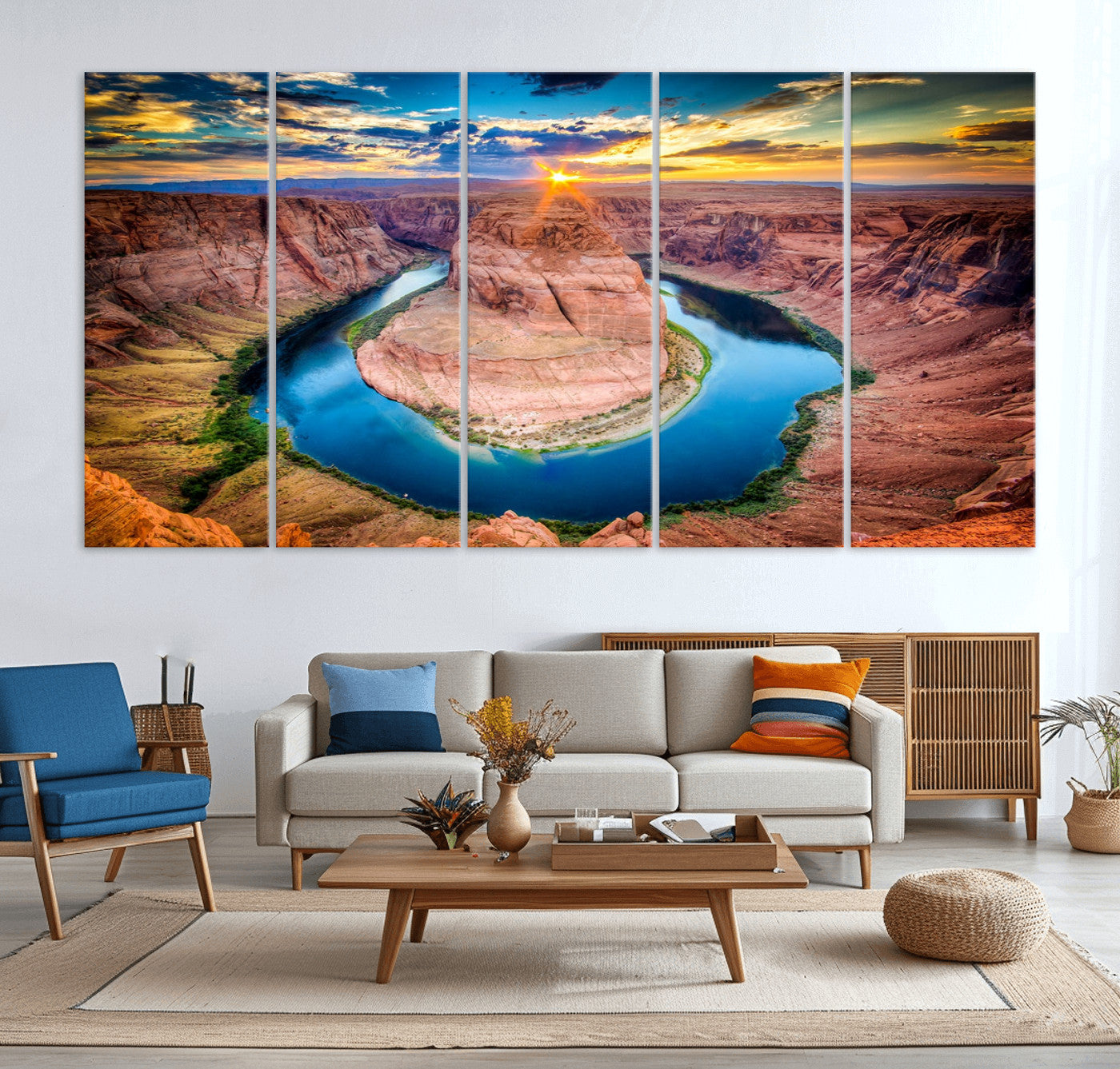 80407-MGV-CV-36X24-Grand Canyon Wall Art Canvas Print