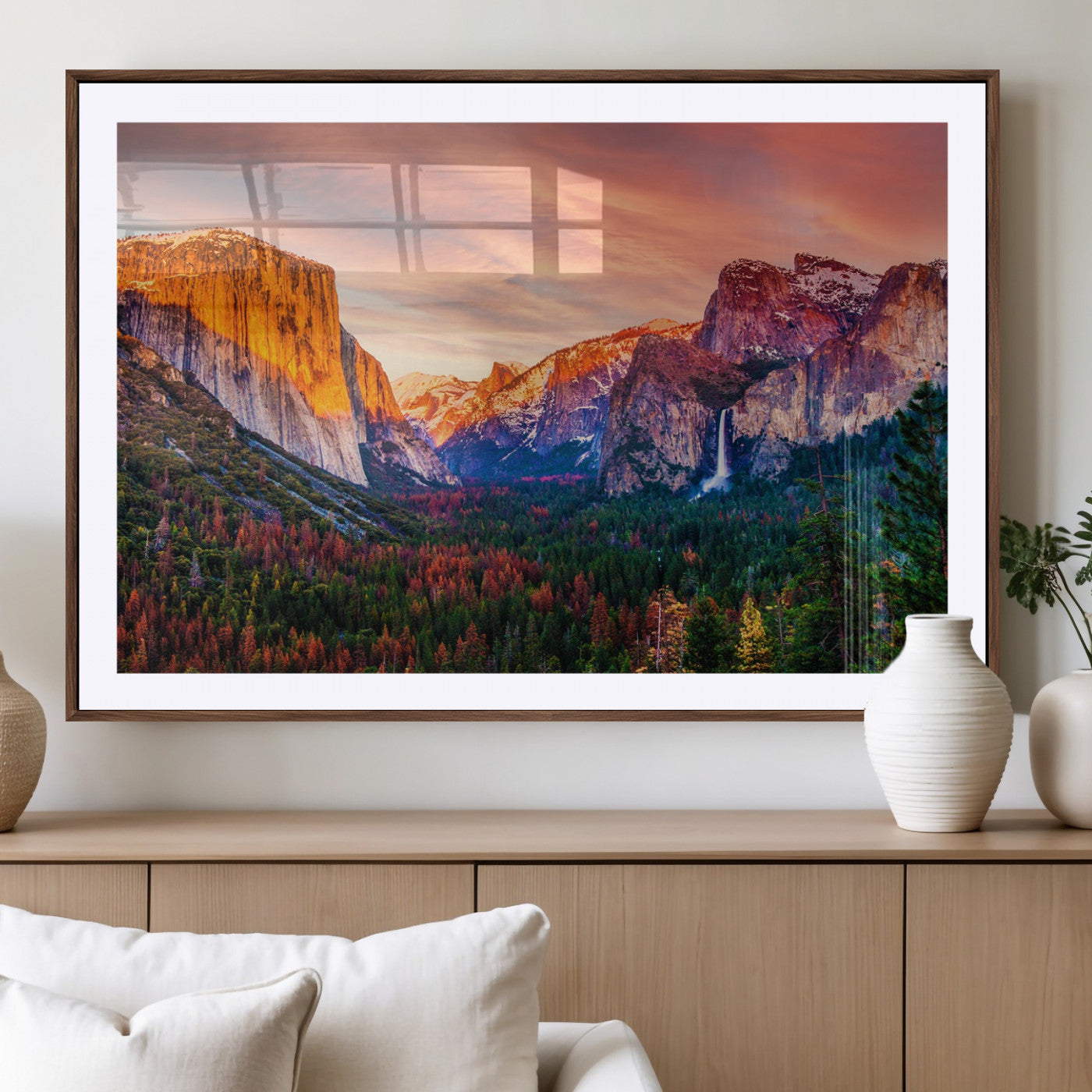 MGC-FP-36x24 - Yosemite Nal Park Wall Art Landscape Canvas Print El Capitan