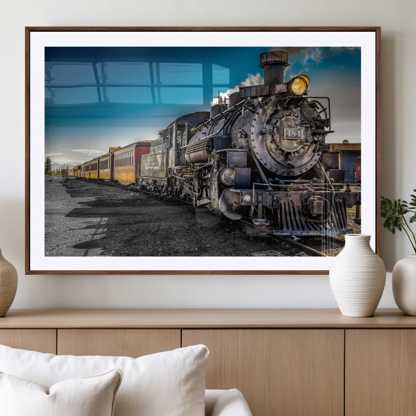 MGC-FP-36x24 - Train Wall Art Canvas Print