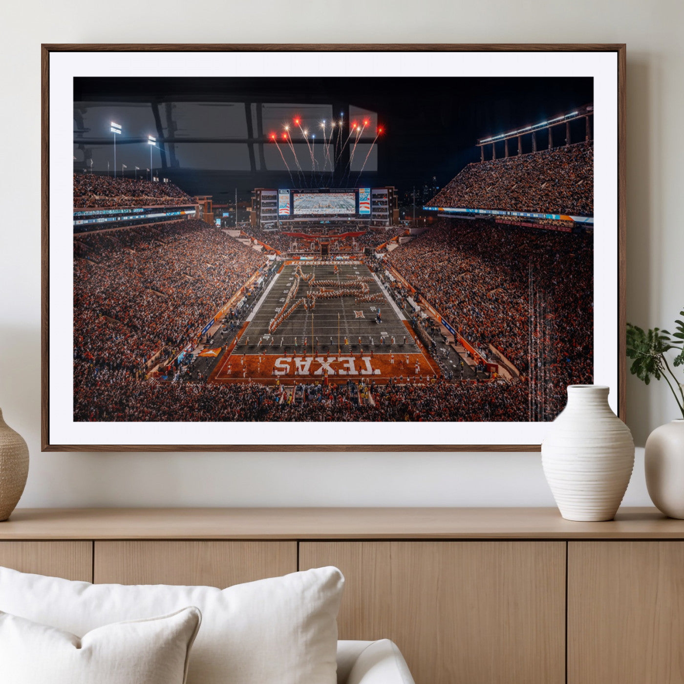 MGC-FP-36x24 - Texas Memorial Stadium Wall Art Canvas Print