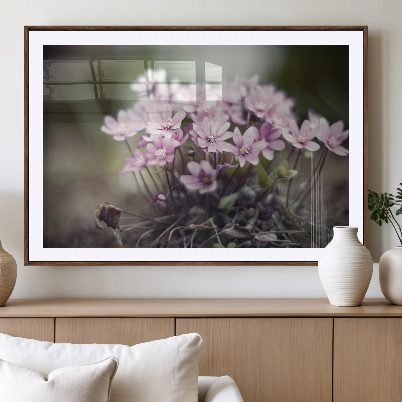 MGC-FP-36x24 - Pink Wild Flower Canvas Print