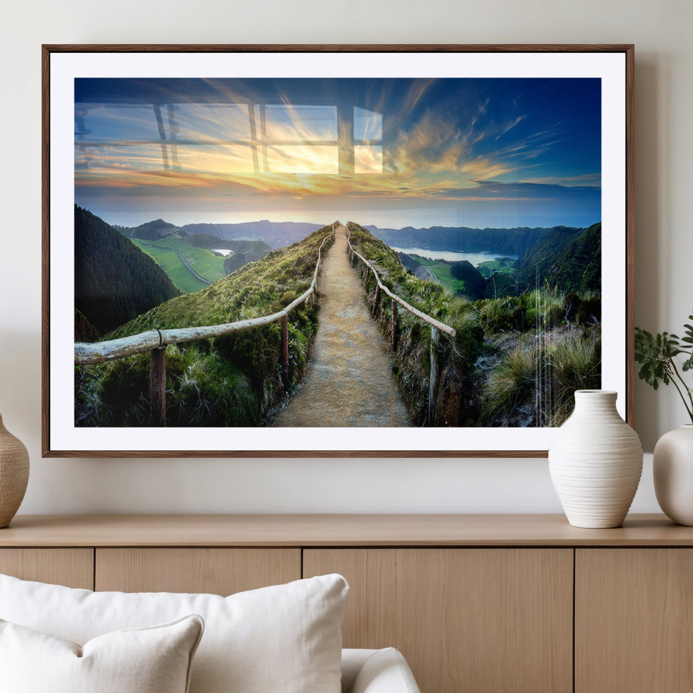 MGC-FP-36x24 - Mountain Landscape Wall Art Canvas Print