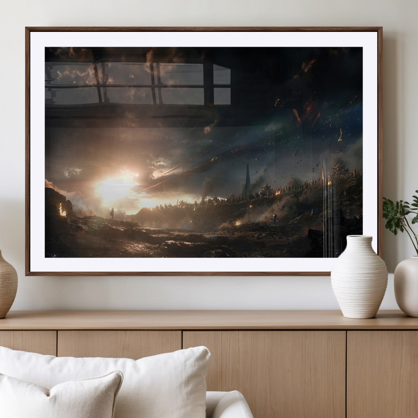 MGC-FP-36x24 - Avengers Planet Wall Art Canvas Print